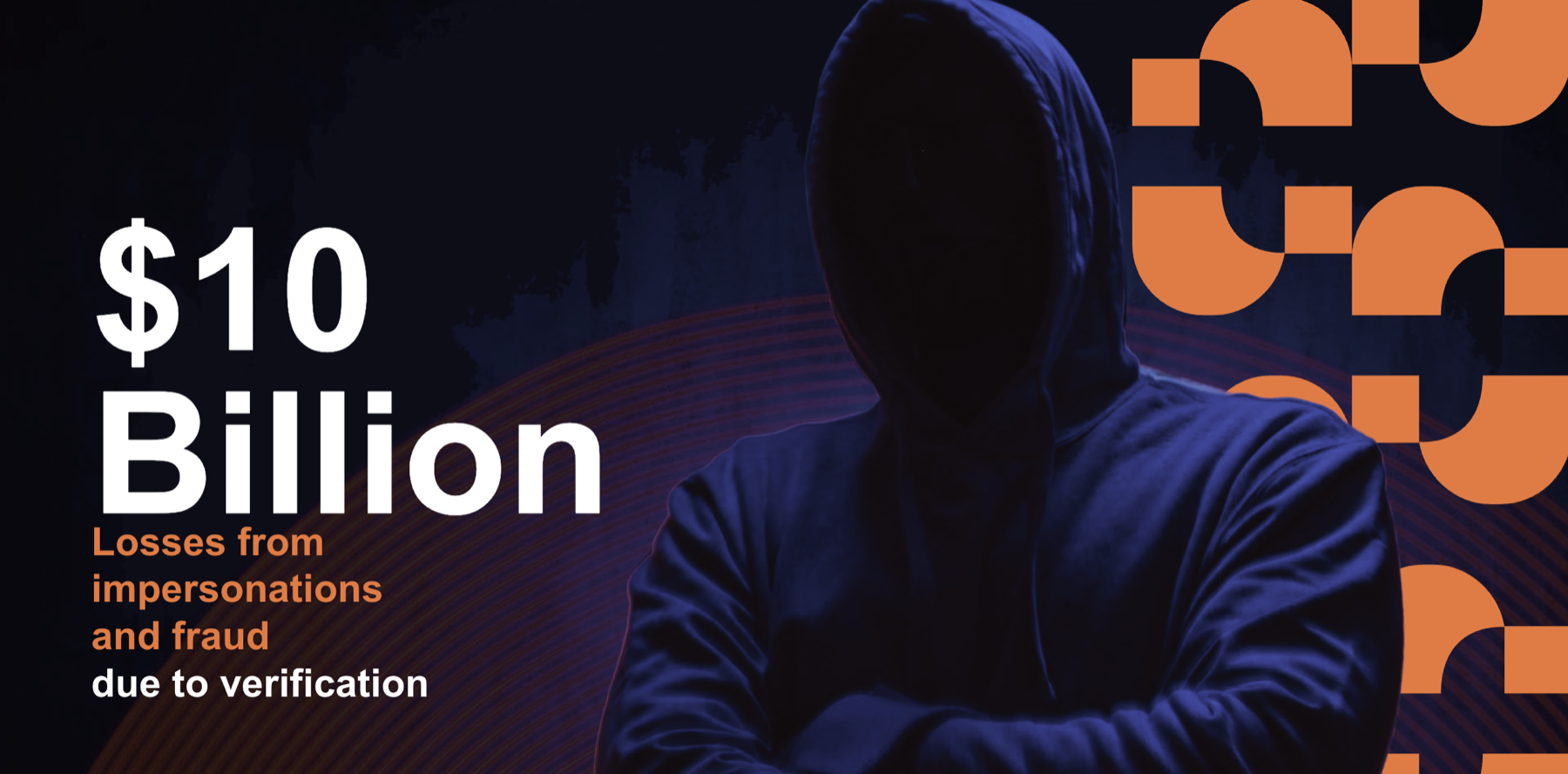 $10 billion losses from impersonations and fraud due to verification